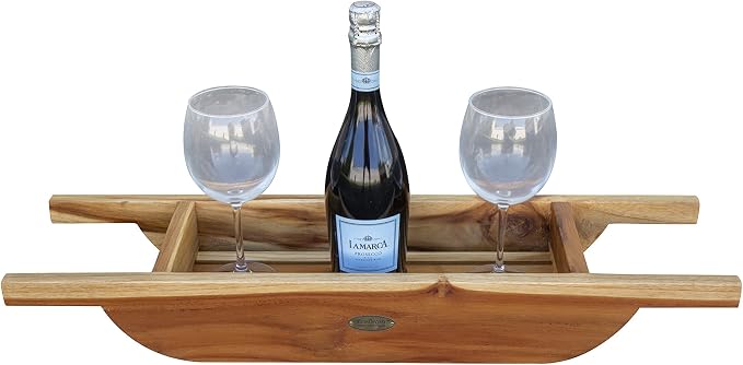 EcoDecors, 29 inch, Bath Tray for Tub, Bath Tub Tray Wood, Bathtub Table - Image 5