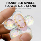 Nail Stand for Press On Fake Nails Painting Display Practice, Powerful Magnetic - Image 3