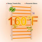 Electric Towel Warmer Rack, Heating Towel Warmer, Timer & Temperature Control - Image 4