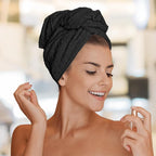 Reed&Pick 24 Pack Black Hand Towels 100% Cotton Spa Towels 16x26 inches Highly - Image 6