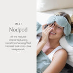 Nodpod Gentle Pressure Sleep Mask | Patented Light Blocking Design - Image 2