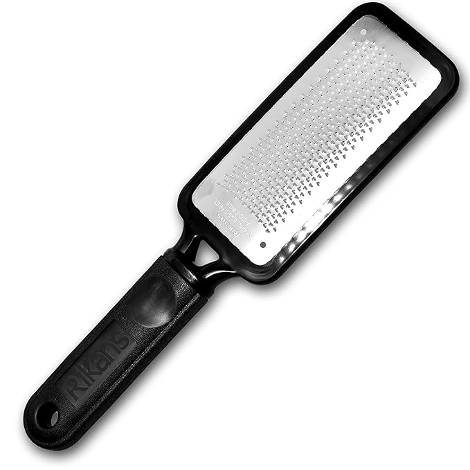 Colossal Foot rasp Foot File and Callus Remover. Best Foot Care Pedicure Metal by Rikans
