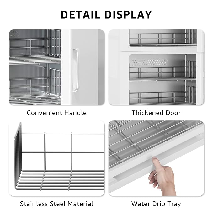 TABU Hot Towel Warmer Cabinet, 46L Extra Large Professional Towel Heater - Image 5