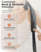 Neck Massager with Heat : Cordless Shoulder and Neck Massager - Image 7