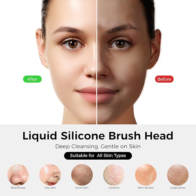 Face Scrubber Facial Cleansing Brush - Image 3
