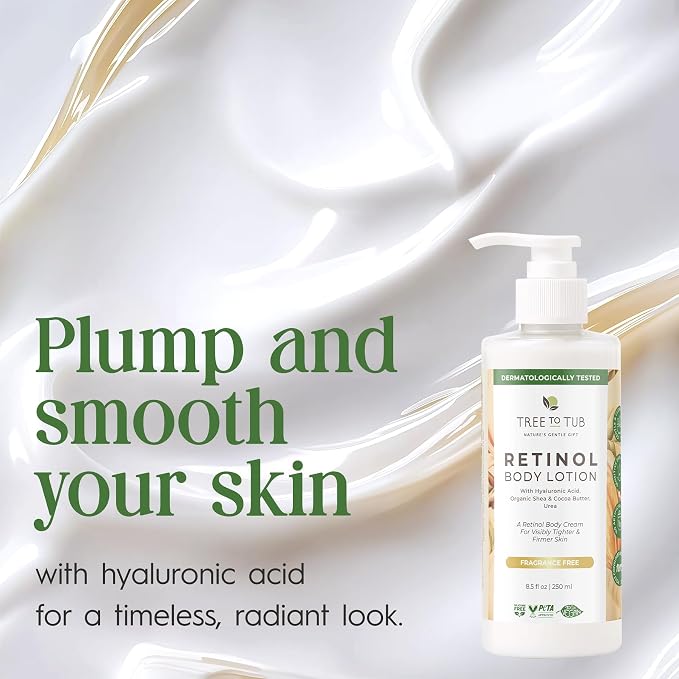 Tree To Tub Retinol Body Lotion - Image 3