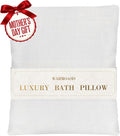 Luxury Bathtub Pillow, Gift for Mother's Day, Neck & Back Support, Quick-Drying by WARMOASIS
