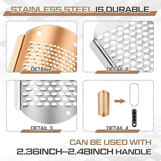 Moxweyeni 8 Pack Rose Gold - Image 3