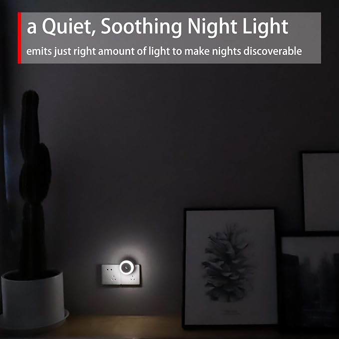myCozyLite LED Night Light Plug in, Dusk to Dawn Sensor, Auto Dim, Energy Saving - Image 7