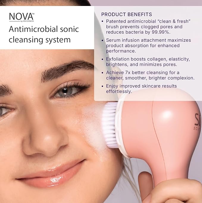 Spa Sciences - NOVA - Sonic Cleansing Brush - Image 4