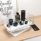 Weenson Bathroom Vanity Tray for Countertop Toiletries Makeup Decor Perfume - Image 4