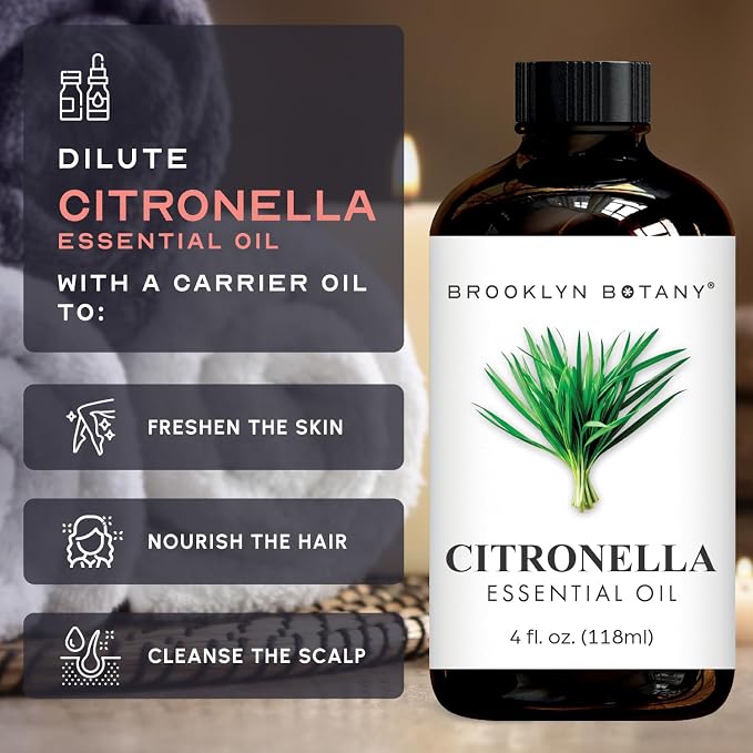 Brooklyn Botany Citronella Essential Oil - Image 6