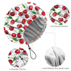 Shower Cap Reusable Double Layer Adjustable Elastic Waterproof EVA Hair Bath - Image 3