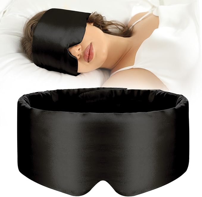 SECZIPE 100% Mulberry Silk Sleep Mask Eye Mask by SECZIPE