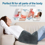 Heating Pad for Back, Electric Heating Pads for Cramps/Abdomen/Waist/Shoulder - Image 3