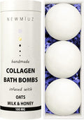 Creamy Collagen Bubble Bath Bombs by NewMiuz