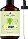 Handcraft Blends Citronella Essential Oil – Huge 4 Fl Oz – 100% Pure and by HandcraftBlends