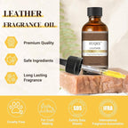 EUQEE Leather Fragrance Oil, 2.02 Fl oz/ 60ml Essential Oils - Image 2