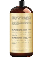 Handcraft Blends Organic Castor Oil 28 Fl Oz | 100% Pure and Natural | Premium - Image 3