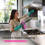 LABIGO Steam Cleaner, Pressurized Handheld Multi-Surface Natural Steam Cleaner - Image 3