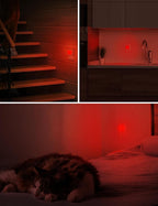 L LOHAS LED Red Night Lights Plug into Wall 2-Pack, 0.3W Plug in Night Light - Image 5