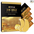 REDANHA 24 Pairs 24K Gold Under Eye Patches Face Masks Dark Circles Puffy Eye by REDANHA