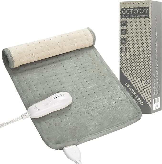 GOTCOZY Heating Pad for Back Pain Relief & Cramps, Electric Heating Pads for by EASYTOCHOOSEEASYTOLOVE