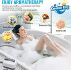 Crossing King Bubble Bath Mat Tub Spa Massager, Portable Spa Bubble Bath - Image 8
