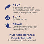 Dr Teal's Foaming Bath with Pure Epsom Salt, Shea Butter & Almond, 34 fl oz - Image 3