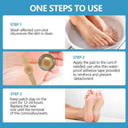 Corn removers for Toes feet Bottom of Foot Corn Remover, Corn Pads Callus - Image 3