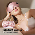 LitBear Heated Eye Mask, Silk Cordless Warm Eye Compress - Image 7