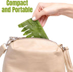 Geiserailie 2 Pcs Jade Combs Esthetician Supplies Massage Stone Hair Gua Sha - Image 6