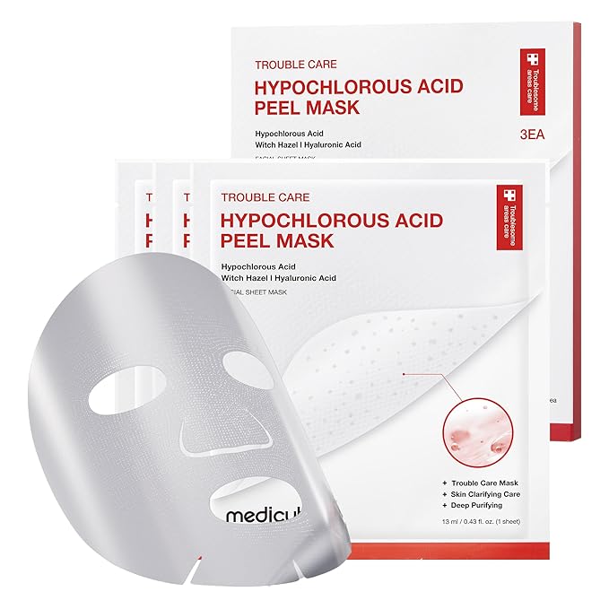 medicube Hypochlorous Acid Peel Mask 3EA | Peel-Off Sheet Mask by medicube