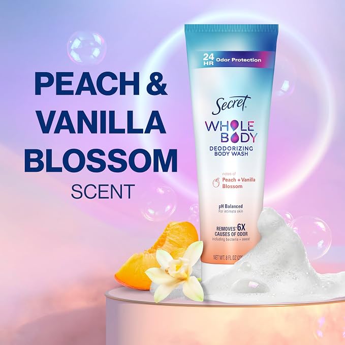 Secret Feminine Wash, 24 HR Deodorizing Feminine Body Wash - Image 8