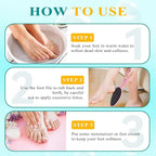 Glass Foot File, Foot Scrubber for Hard Skin Remover - Image 7