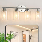 Unicozin Bathroom Light Fixtures, 4 Light Vanity Lights by Unicozin