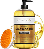 Cellulite Massage Oil with Massager Mitt by Cosmetasa