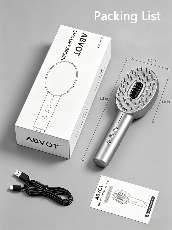3-in-1 Electric Scalp Massager Brush, Vibrating Scalp Massager Comb - Image 8