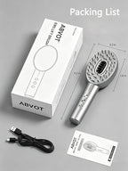 3-in-1 Electric Scalp Massager Brush, Vibrating Scalp Massager Comb - Image 8
