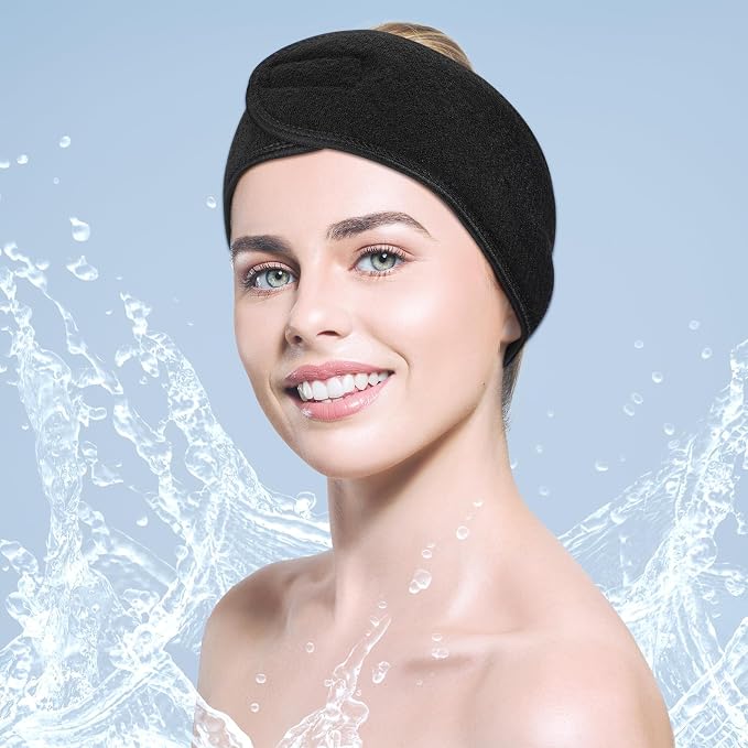 Hoteam 30 Pack Spa Headband Facial Esthetician Hair Wrap - Image 2