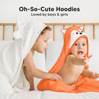 KeaBabies Hooded Baby Towel for Newborn - Image 7