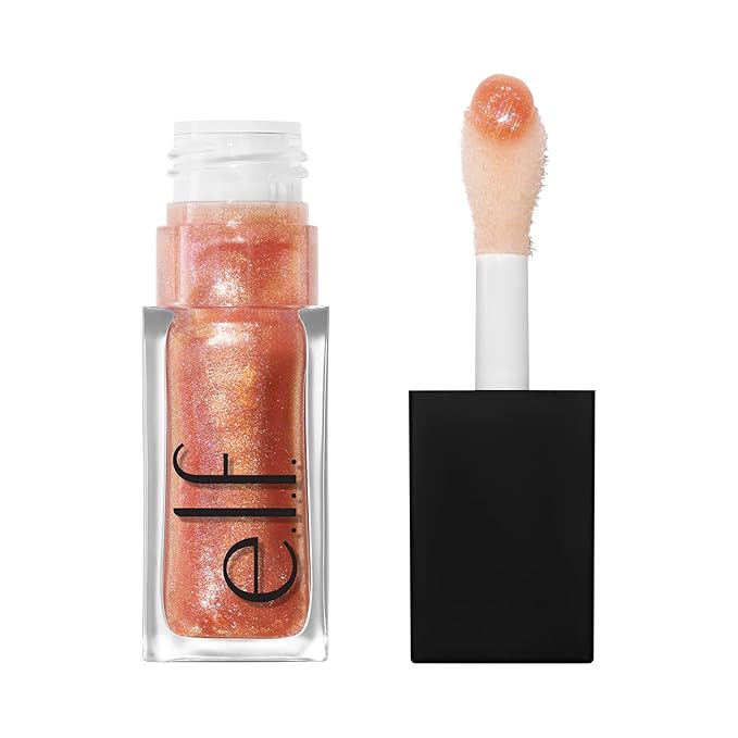 e.l.f. Glow Reviver Plumping Lip Oil, Tinted Lip Plumper by elf