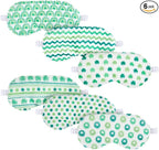 Cuffbow 6 Pack Plush Sleep Mask Set, Cute Plush Eye Masks by Cuffbow