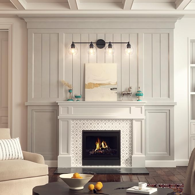 VONLUCE Bathroom Light Fixtures, 4-Light Bathroom Vanity Light - Image 8
