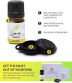 Essence Wearable Aromatherapy Nasal Diffuser – Lemon-Lime Essential Oil Nose - Image 4