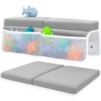 Comfortable Baby Bath Kneeler and Elbow Rest Pad Set – Thick Memory Foam Bath by Toodly