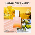 modelones Nail Strengthener, Glitter Clear Nail Natural Concealer Foundation - Image 4