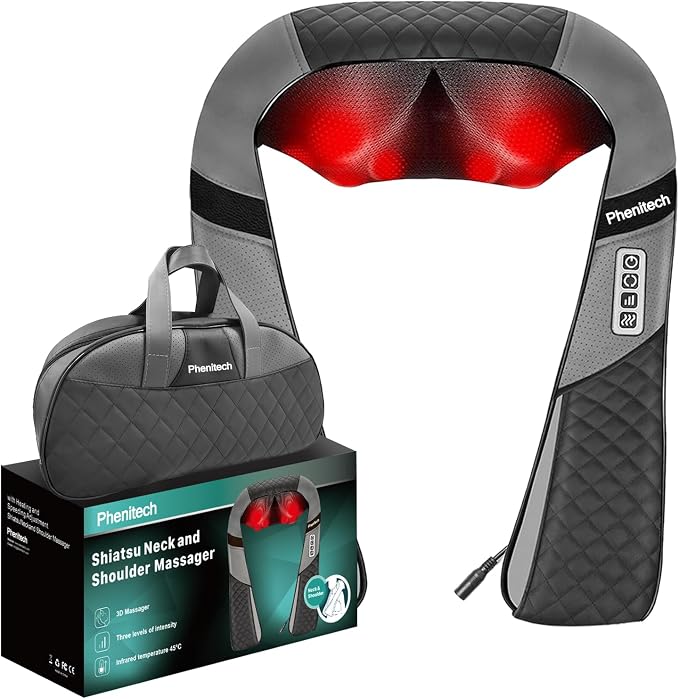 Shiatsu Neck and Back Massager by Phenitech