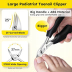 Nail Clippers for Seniors, Heavy Duty Ingrown Toenail Clippers - Image 2