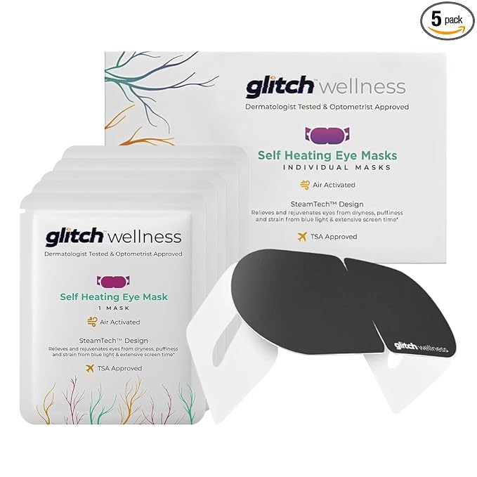 Glitch Self Heating Eye Mask by GlitchWellness